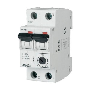 EATON 248397 Wyłącznik silnikowy 2-biegunowy Z-MS- 6,3/2