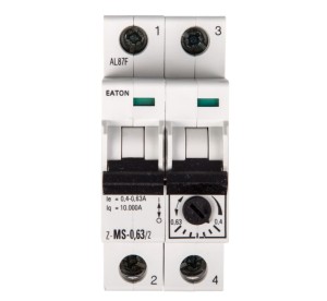 EATON 248392 Z-MS-0,63/2 Wyłącznik silnikowy 2-biegunowy