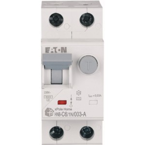 EATON 195136 HNB-C6/1N/003-A Wyłącznik kombinowany 6kA typ A