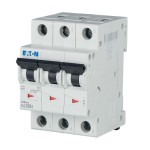 EATON 278879 Wyłącznik nadprądowy 15kA, In=63A, char. C, 3-bieg. FAZ-C63/3