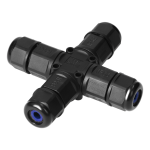 ORNO OR-AE-13615 Konektor kablowy rozdzielacz czterokrotny typu-X IP68 3x4mm2 450V/25A