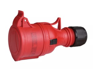 ELEKTROMET 921881 Gniazdo Przenośne Proste GPP 16/4 Gniazdo 16A/400V 3P+Z Typ B