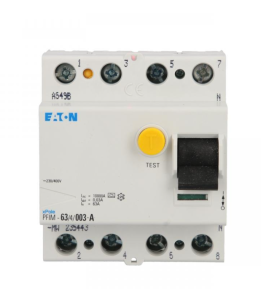 EATON 235443 PFIM-63/4/003-A-MW Wyłącznik różnicowoprądowy 10kA, In=63A, I?N=0,03A, Typ A, 4-bieg. seria PFIM
