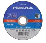RAWLPLUG RT-CDM-125/1 125x1,0x22,23mm ściernica korundowa do cięcia metalu