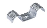 RAWLPLUG R-SC40-MCD-10 Uchwyt stalowy do kabli podwójny 10 mm ocynkowany [OP 50]