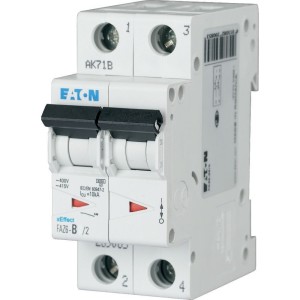 EATON 177544 FAZ6-B2,5/2 Wyłącznik nadprądowy 6kA serii FAZ6