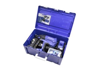 RAWLPLUG R-SC40II-SET3 Zestaw - osadzak gazowy, gwoździe do betonu i stali i taśma - walizka plastikowa