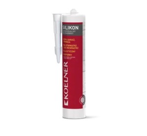 RAWLPLUG K-SL-UNI-01 Silikon uniwersalny, bezbarwny, Koelner, 280ml