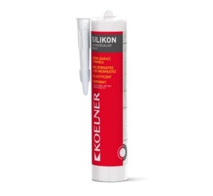 RAWLPLUG K-SL-UNI-02 Silikon uniwersalny, biały, Koelner, 280ml