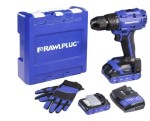 RAWLPLUG R-PDD18-70-M2 Wiertarko-wkrętarka 18V 70 Nm 2 akumulatory 2,0 Ah ładowarka 1,5 A walizka RawlCase