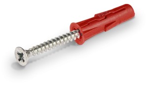 RAWLPLUG UNO-06+430 UNO Kołek uniwersalny 6x28mm z wkrętem 4,0x30mm [OP 100]