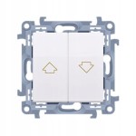 SIMON 10 Łącznik żaluzjowy 10A biały CZW1.01/11