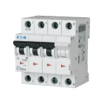 EATON 278977 FAZ-C25/3N Wyłącznik nadprądowy 15kA, In=25A, char. C, 3+N bieg. Seria FAZ