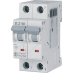 EATON 194869 HN-C10/2 Wyłącznik nadprądowy 6kA, In=10A, char. C, 2-bieg. Seria HN