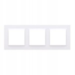 SIMON 10 Ramka potrójna 3-krotna biała CR3/11