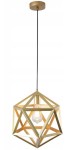 Sanico 318848 Lampa wisząca DENMARK Gold 1xE27