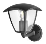 SANICO IGMA E27 Kinkiet zewnętrzny czarny IP44 311863