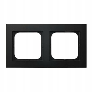 Ospel Sonata R-2R/33 ramka podwójna czarna