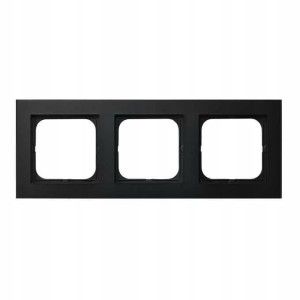Ospel R-3R/33 Sonata ramka potrójna czarna