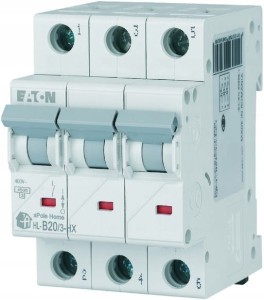 EATON 194882 B20 Wyłącznik nadprądowy 3P 270409