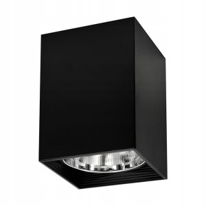 SANICO Oprawa sufitowa JUPITER K17 czarna 1xE27 307811