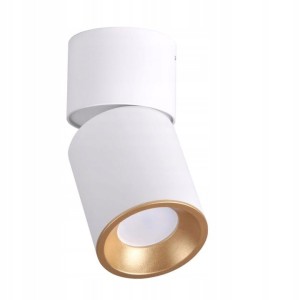 SANICO Oczko przegubowe NIXA GU10 biało-złoty 314260