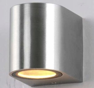 Kinkiet ogrodowy POLUX BOSTON GLA37OW1SB 1xGU10