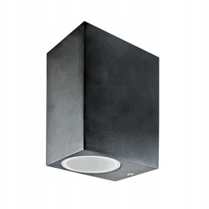 SANICO Kinkiet BOSTON prosty 2xGU10 czarny 303332