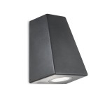 SANICO BOSTON kinkiet ogrodowy - dół 1xGU10 czarny