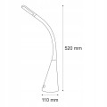 SANICO-Lampka-biurkowa-ELEGANCE-LED-czerwona305992-Dlugosc-wysokosc-52-cm.jpg