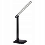 SANICO Lampka biurkowa JOWI LED CZARNA 311221