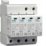 Hager SPA931 ogranicznik przepięć 4P 3-faz. B+C STYK NO/NC
