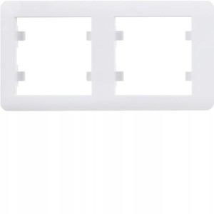 HAGER WL5220 lumina soul Ramka 2-krotna pozioma biała