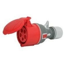 Gniazdo STYKOWE przenośne 32A/5 400V IP44 TWIST 921875