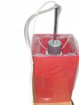 KAJA LAMPA WISZĄCA I NICOLL K-2660 1XE27 60W CZERWONA LAMPA POWYSTAWOWA
