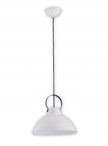 LEMIR O2375 W1 BIA Ajla lampa wisząca E27 60W biała