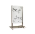 LEMIR O1548 Deba, lampka stołowa, 1X60W, E27, lampa powystawowa