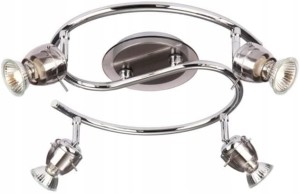 MASSIVE 55594/30/10 Spirala halogenowa 4x50W LARA chrom