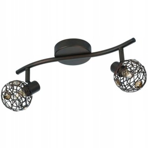 MASSIVE 55812/43/10 Listwa reflektor 2x28W HOSTA brąz