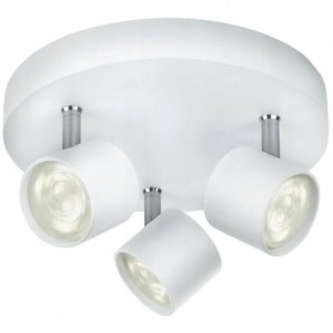 MASSIVE 56243/31/16 STAR Lampa sufitowa, 3x3W, SELV biała, lampa powystawowa