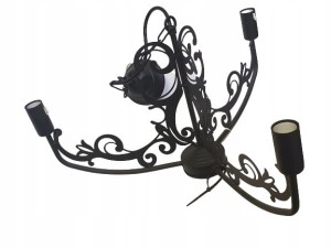 NAMAT Oprawa żayrandol ZK-3/ASTER (1103) 3XE14 30W czarny