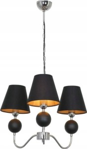 NOWODVORSKI Lampa wisząca żyrandol NATHALIE black III 4513
