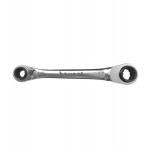 HAUPA 110780 Klucz oczkowy z grzechotką 4w1 8x10 + 12x13