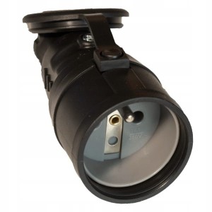 VIPLAST 335-05 Gniazdo gumowe przenośne 2P+Z 16A