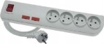 ELGOTECH PSF2-405 Przedłużacz przeciwprzepięciowy 4xz/u 5m