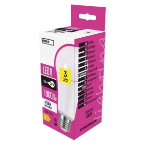 EMOS ZQ5174 Żarówka LED Classic A67 17W E27 neutralna biel