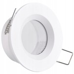 Sanico 315434 BORAS IP44 oprawa podtynkowa okrągła biała mat