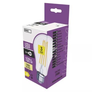 EMOS Z74284 Żarówka LED Filament A67 11W E27 ciepła biel