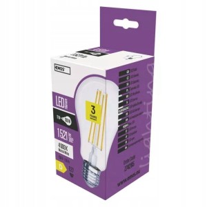 EMOS Z74285 Żarówka LED Filament A67 11W E27 neutralna biel
