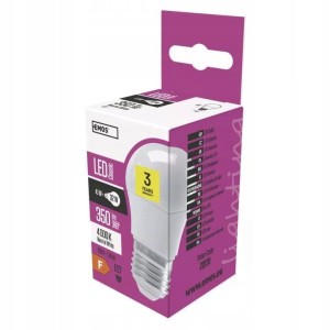 EMOS ZQ1111 Żarówka LED Classic mini globe 4W E27 neutralna
